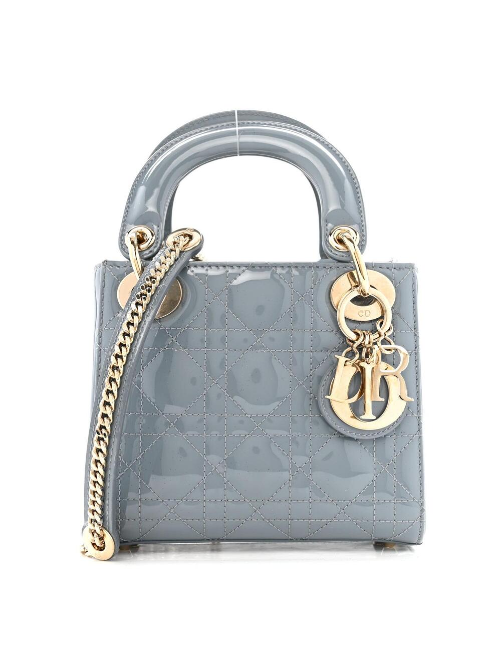Christian Dior Patent Cannage Mini Lady #281499C37B